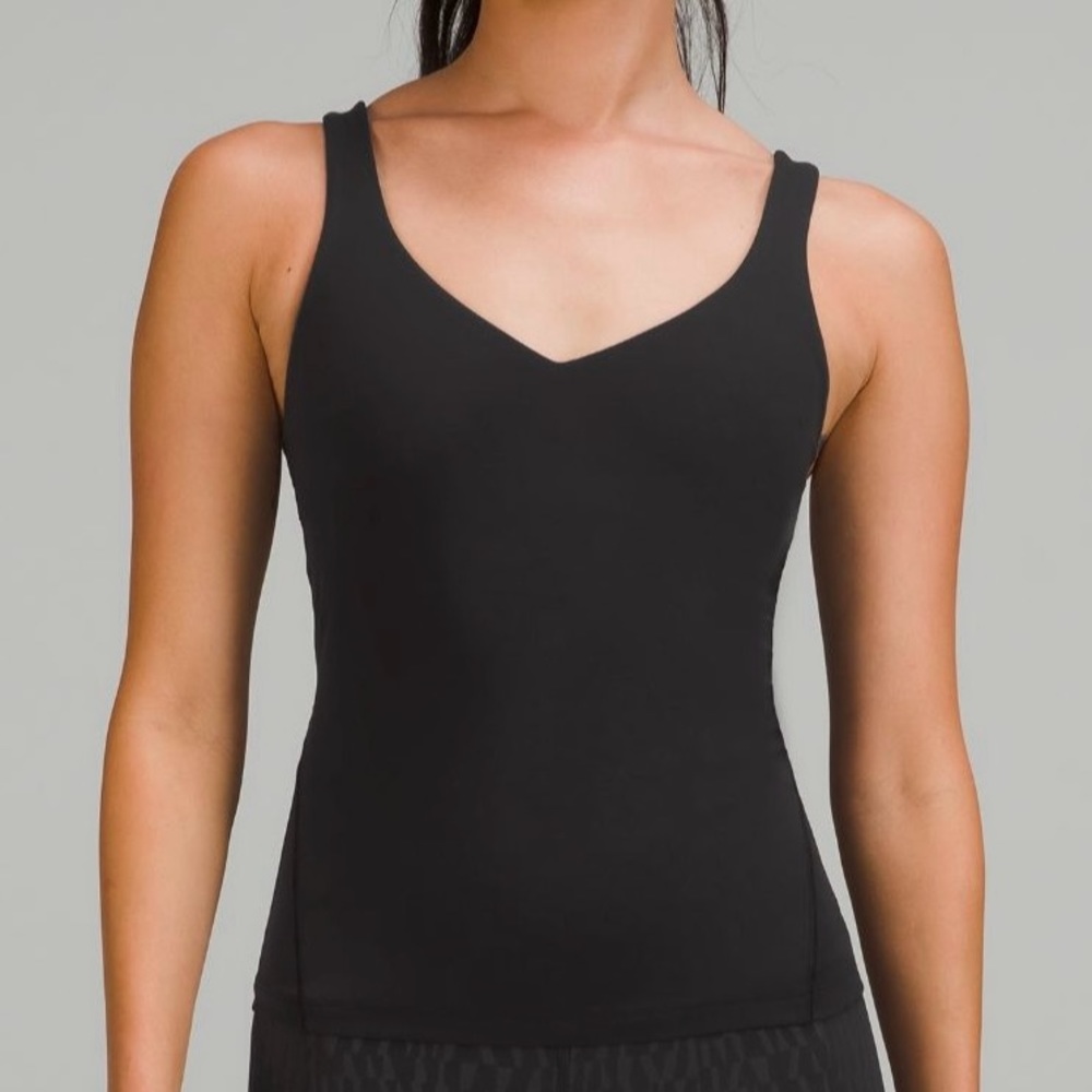 Lululemon Black Align Waist Length Tank
